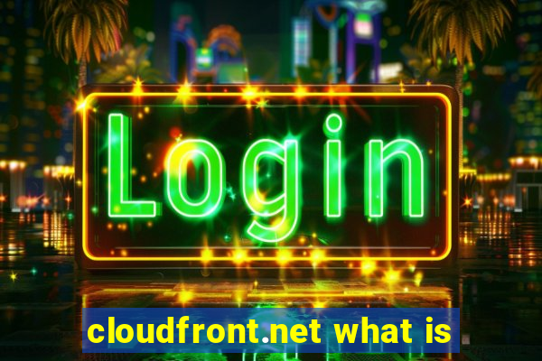 cloudfront.net what is