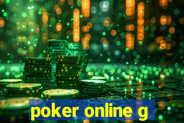 poker online g