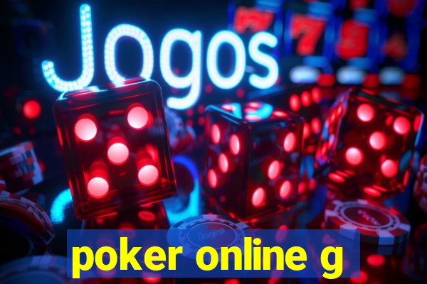 poker online g