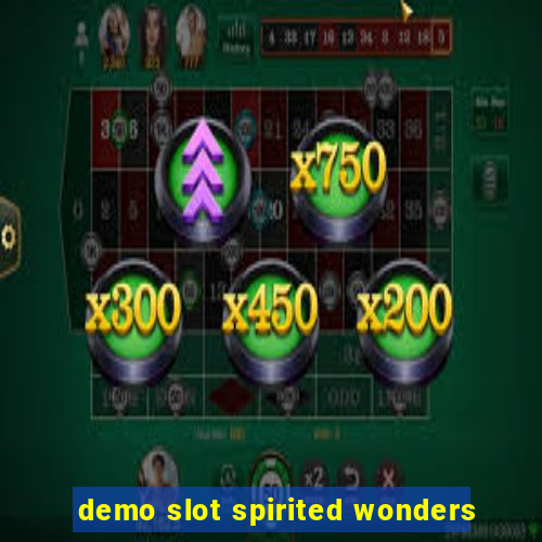 demo slot spirited wonders