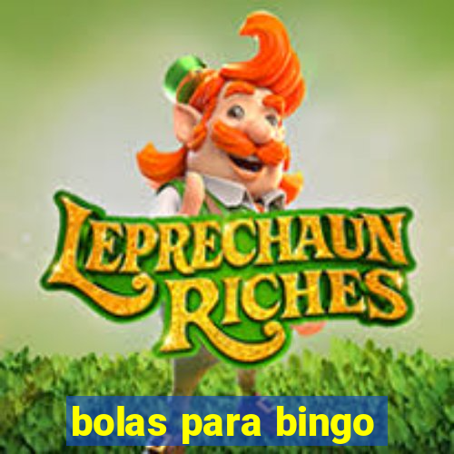 bolas para bingo