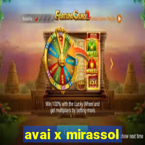 avai x mirassol