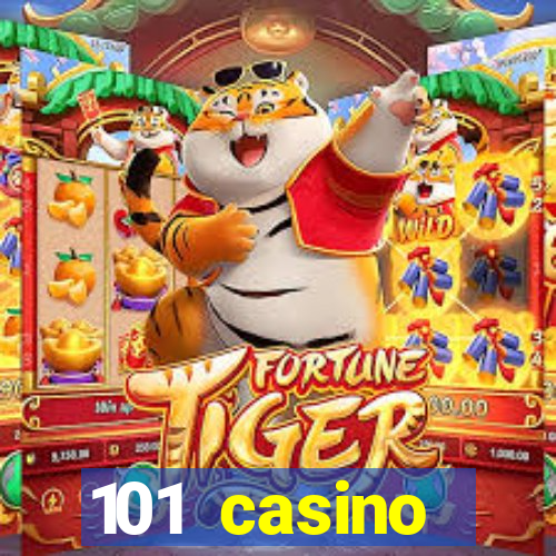 101 casino restaurant menu