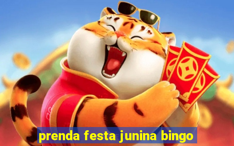 prenda festa junina bingo