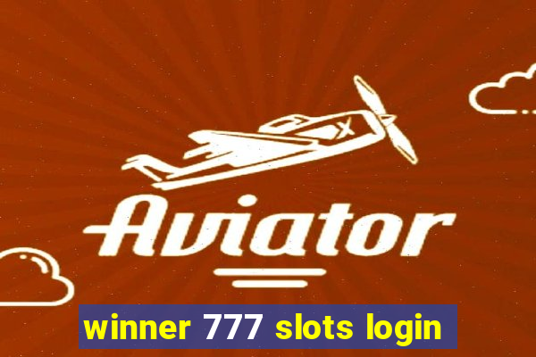 winner 777 slots login