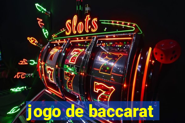 jogo de baccarat