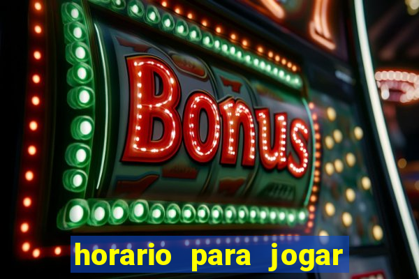 horario para jogar fortune coelho