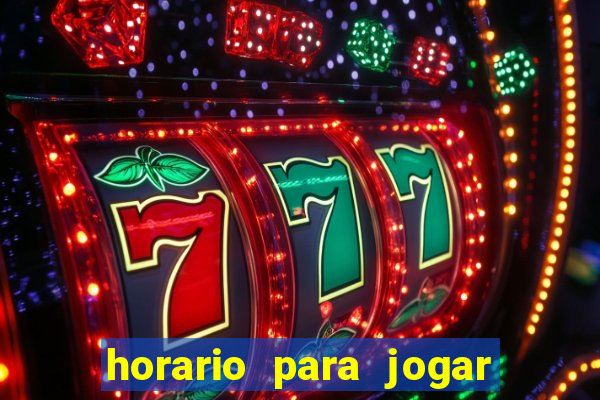 horario para jogar fortune coelho