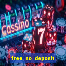 free no deposit spins casino