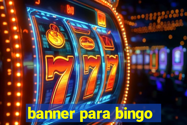 banner para bingo