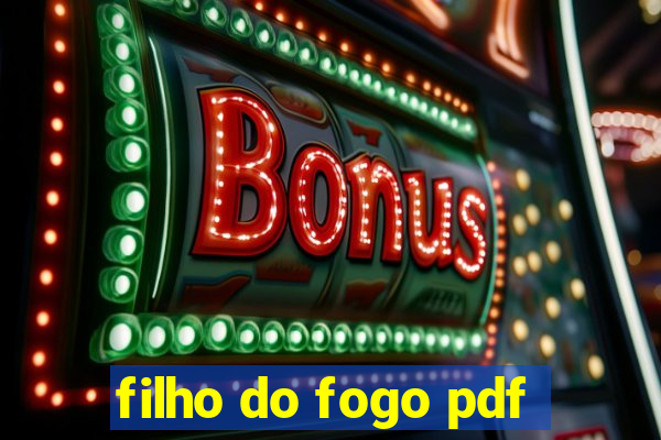 filho do fogo pdf