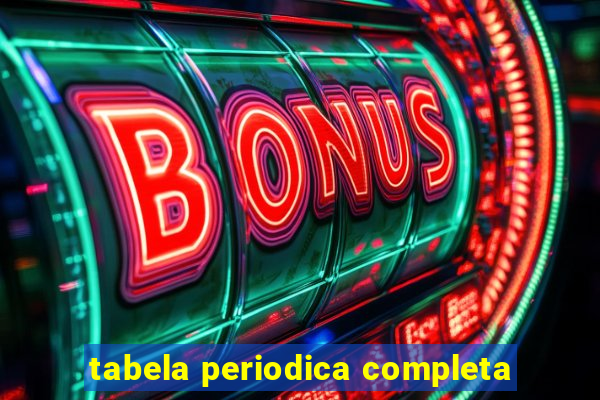 tabela periodica completa