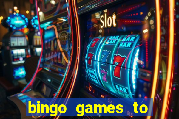 bingo games to play at home