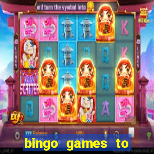 bingo games to play at home