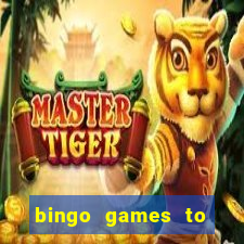 bingo games to play at home