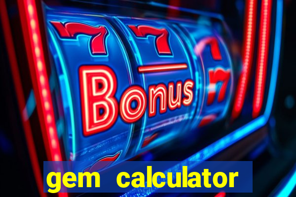 gem calculator diablo immortal