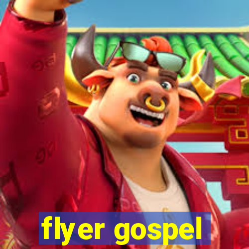 flyer gospel