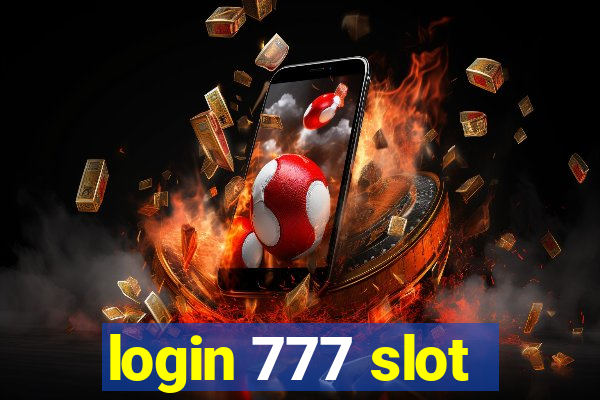 login 777 slot