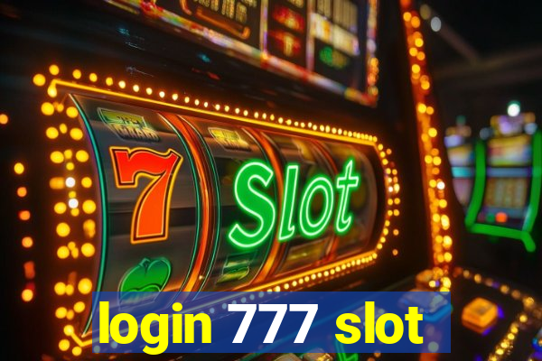 login 777 slot