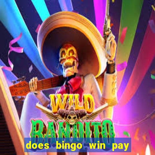 does bingo win pay real money