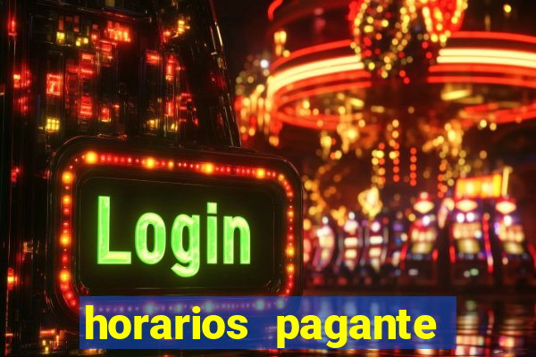 horarios pagante fortune tiger