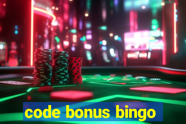 code bonus bingo