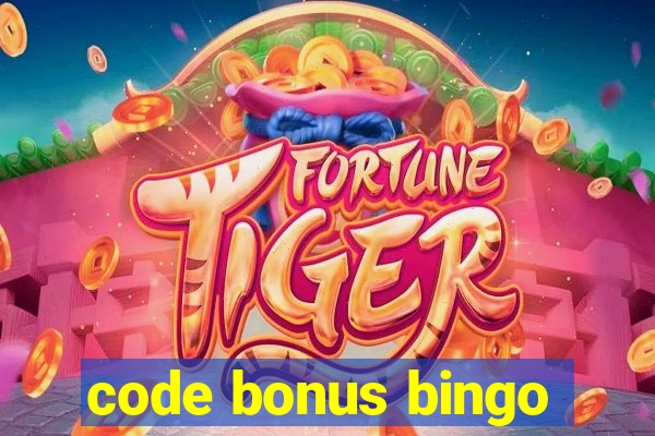 code bonus bingo