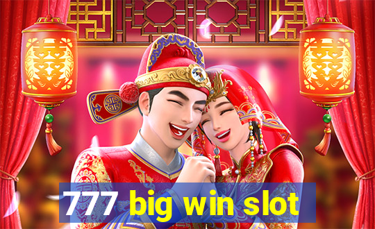 777 big win slot