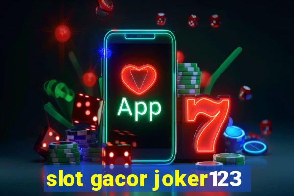 slot gacor joker123