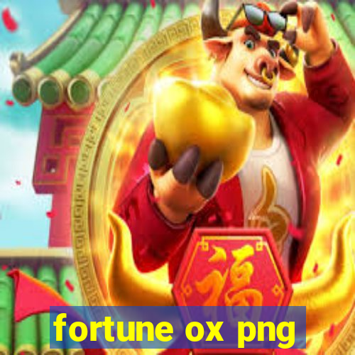 fortune ox png