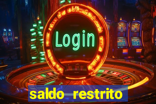 saldo restrito estrela bet