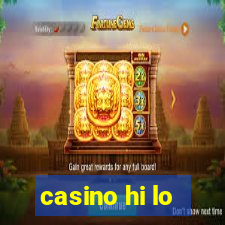 casino hi lo