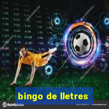 bingo de lletres