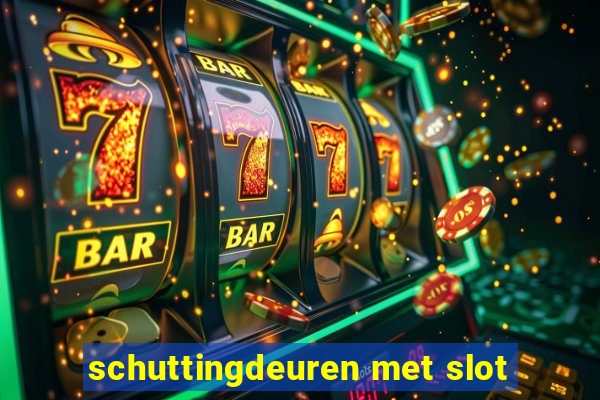 schuttingdeuren met slot