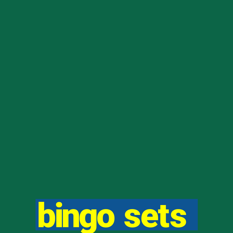 bingo sets