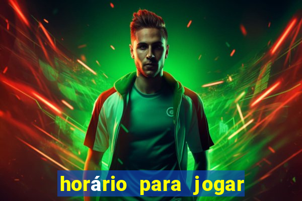 horário para jogar fortune rabbit