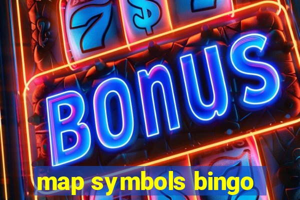 map symbols bingo