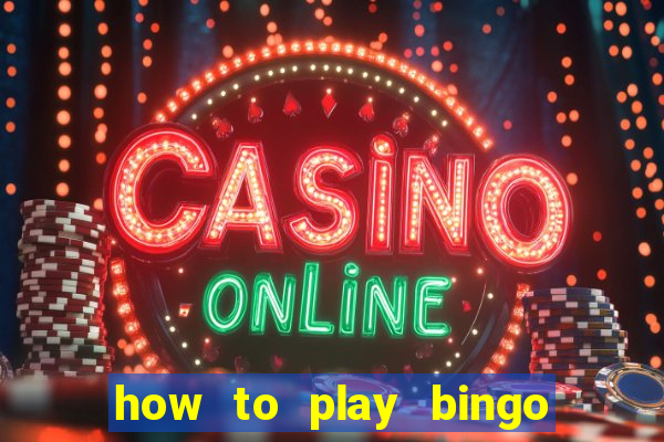 how to play bingo with playing cards