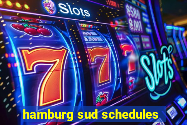 hamburg sud schedules