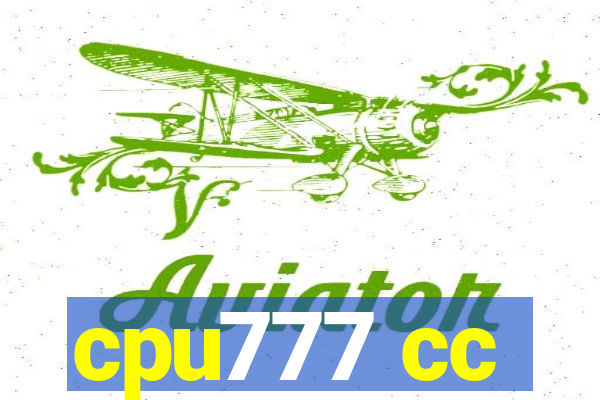 cpu777 cc