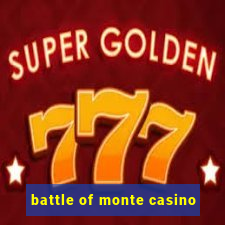 battle of monte casino