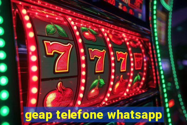 geap telefone whatsapp