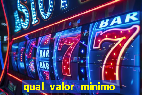 qual valor minimo para jogar no tigrinho