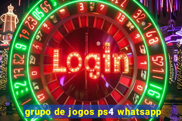 grupo de jogos ps4 whatsapp