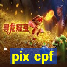 pix cpf