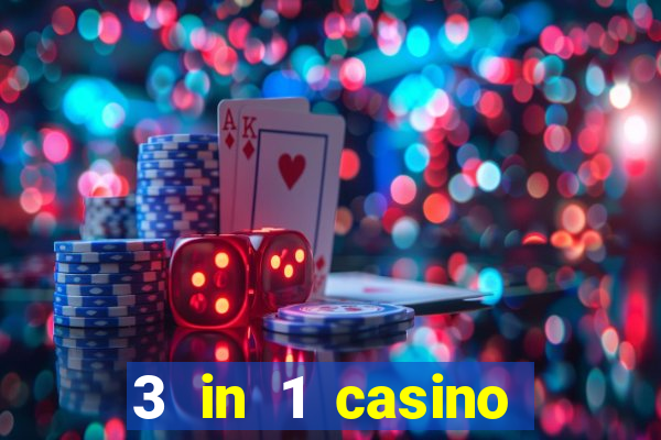 3 in 1 casino game table