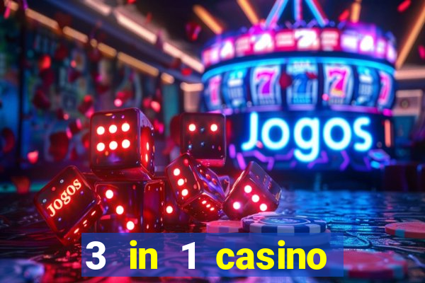 3 in 1 casino game table