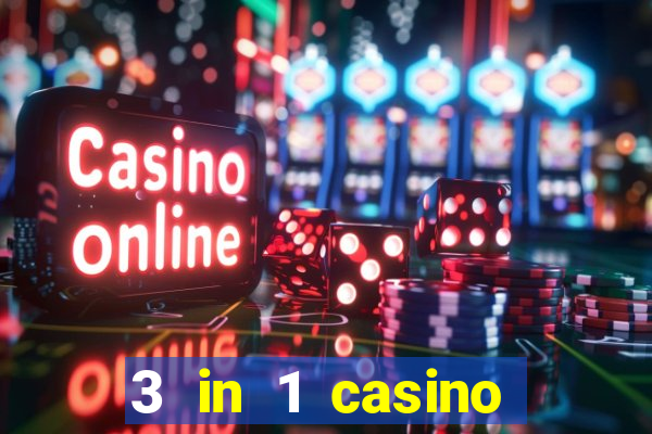 3 in 1 casino game table