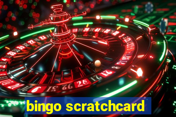 bingo scratchcard