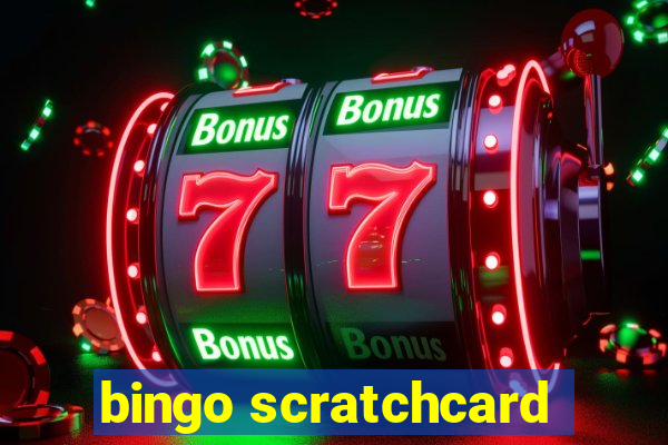 bingo scratchcard